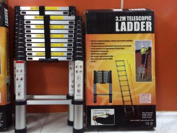 3.8m aluminum telescopic ladder