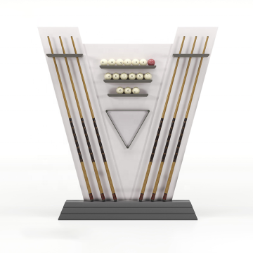 Customizable Billiard Cue Stick Holder: Multiple Styles Optional - Premium Billiards Cue Rack