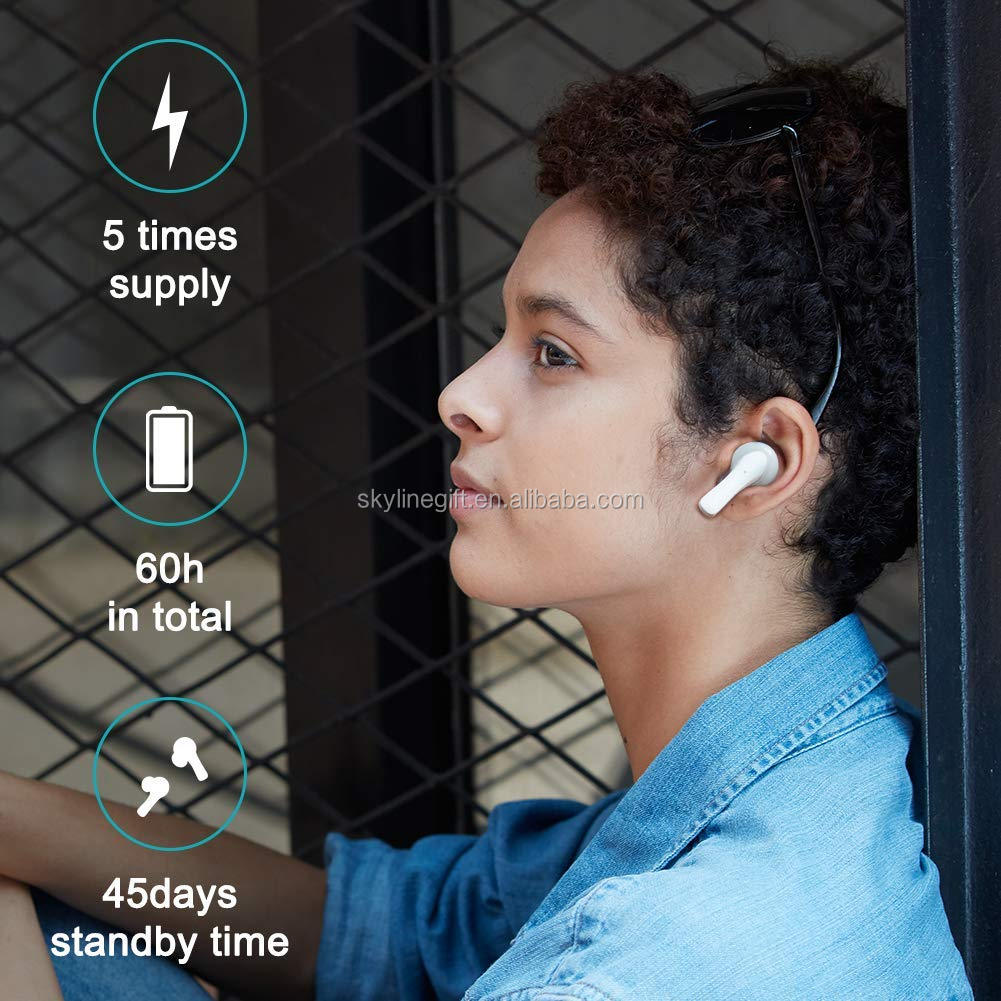 Pamu Slide Plus Earbuds  True Wireless Earbuds Sport Headsets with Mic Qualcomm QCC3020 APTX /wireless charging your phone
