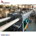 Línea automática de máquina para fabricar tubos de PVC de plástico