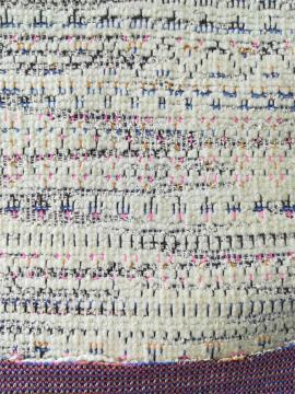 Cotton Poly Double Jacquard