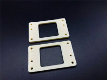 Ceramic squares and square plates for semiconductors