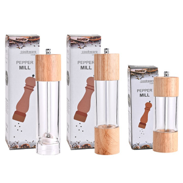 Wooden Pepper and Salt Mill Grinder: A Premium Kitchen Accessory Muller Collection