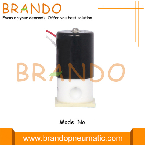 Acid Alkali Corrosion Resistance Ptfe Solenoid Valve 1/8 &#39;&#39;