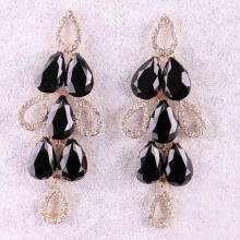 2012 Elegant Designer Crystal Earrings Alloy Hot Sell Sc008