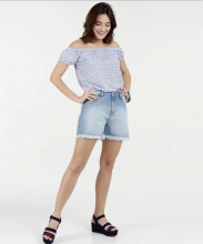 High quality Short Sleeve Ladies Tops Chiffon Blouses