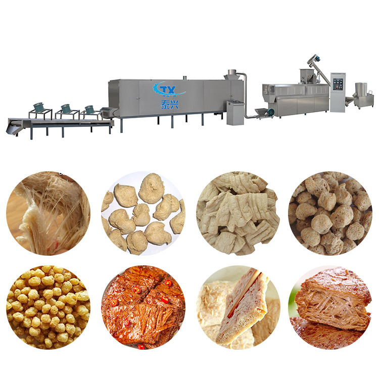Textured Soy Protein Processing Line for Artificial Meat Production