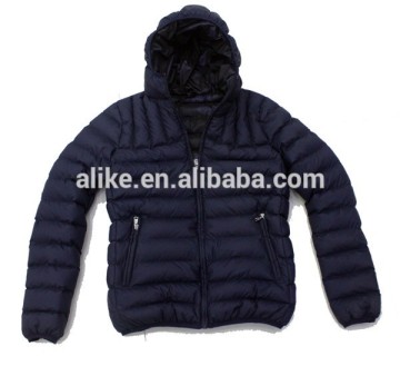 ALIKE hoodie man jacket shiny nylon jacket winter jacket