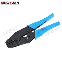 DINGYUAN Ratcheting Crimping Plier for Wire Terminal and Heat Shrink Connector