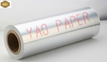 silver metalized paper