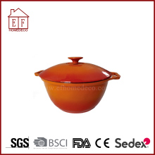 Cast iron enamel kitchen cooking Casserole