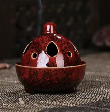 Ceramic Cone Incense Holder