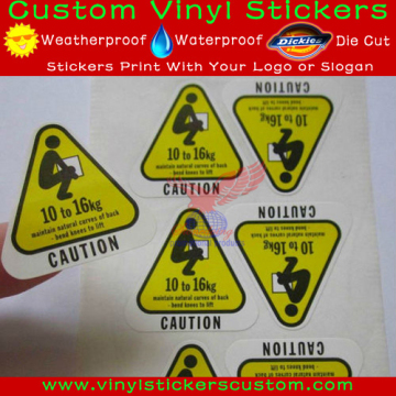 Durable Weatherproof Sticker