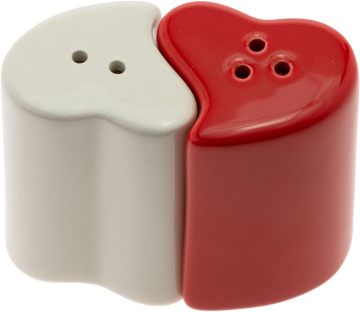Handmade Ceramic Pepper & Salt Shaker Set