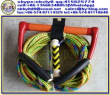 8 strand polyethylene ski rope , pe pp waterski cable , plastic poly braid rope