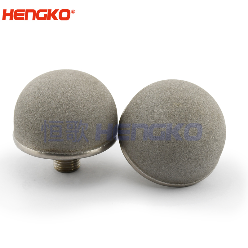 Sintered titanium alloy air stone ozone bubble diffusers aerator submersible aerator for aquaculture/ozone mixing aeration