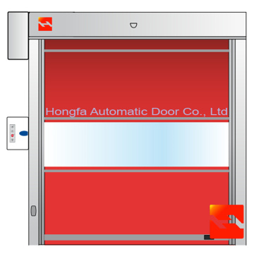 Porta automática para garagem residencial de alta velocidade