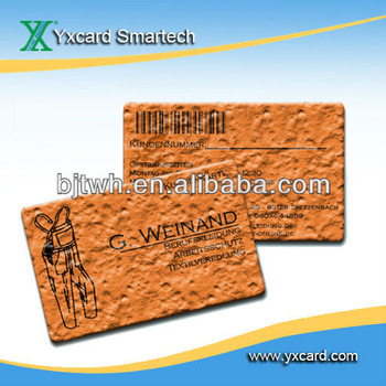 NFC RFID smart card with plastic pvc smart card