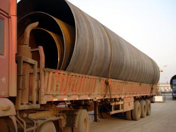 Q345/Q235 SSAW large diameter spiral steel pipe on sale