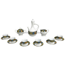 2024 Ebena Rekebot Tilet Ceramic Coffee Set 17 Pcs Ethiopian Coffee Cup Set