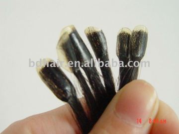 pre-bonded human hair extension/U-tip nail hair