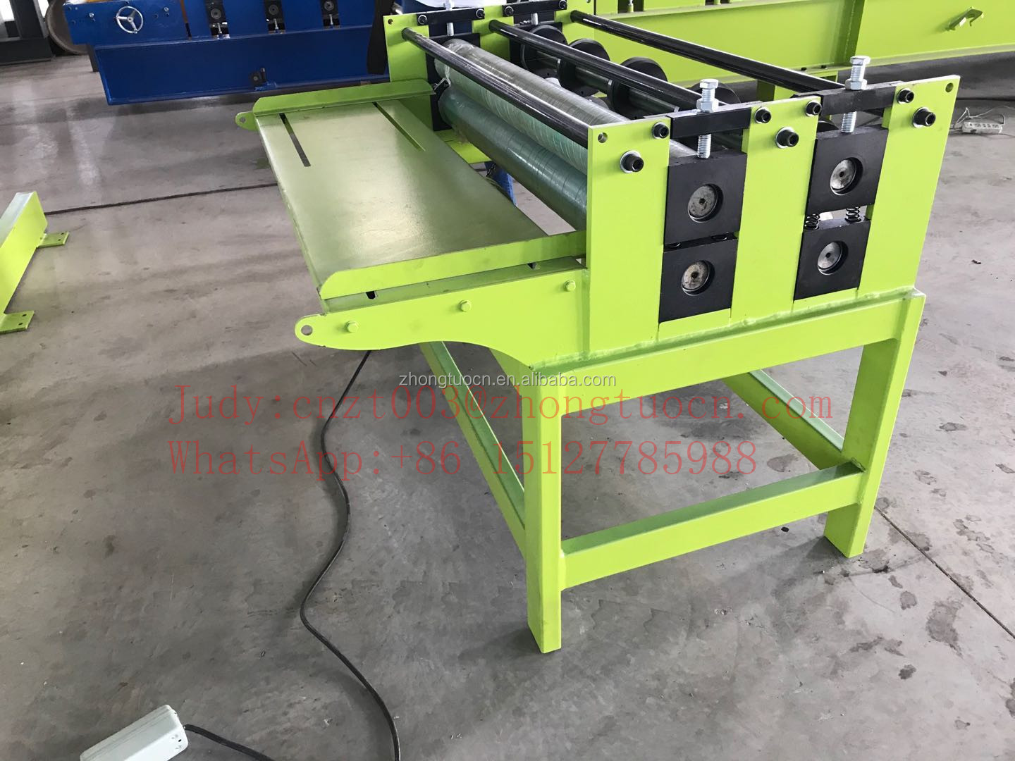 Color steel GI PPGI simple slitting machine