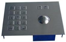 Panel Mounting Industrial Trackball Stainless Steel , 38.0m
