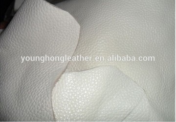 Cow grain lichee leather for shoes