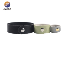 Leather Tags with Snap