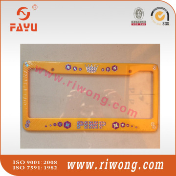 USA 6"x12" car number plate FRAME frame