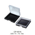 Plastic Square Cosmetic Compact Case Without Mirror