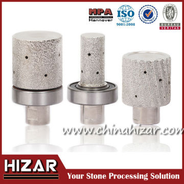 20mm Diamond Finger Bits with M12 shaft for CNC machine
