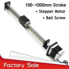 Industrial Linear Translation Stage+Stepper Motor