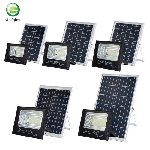 Externo ABS 25W 40W 60W 100W 200W Holofote Solar Led