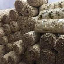 Wholesale Natural Rattan Cane Webbing Rolls: Open Mesh and Woven Options