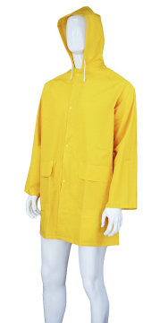 PVC Long Work Raincoat Gown