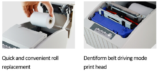 9pins Impact DOT Matrix Printer / Mini Printer for POS System