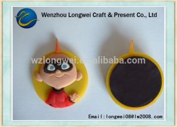 humourous boy fridge magnet/soft pvc 3d fridge magnet/plastic fridge magnet