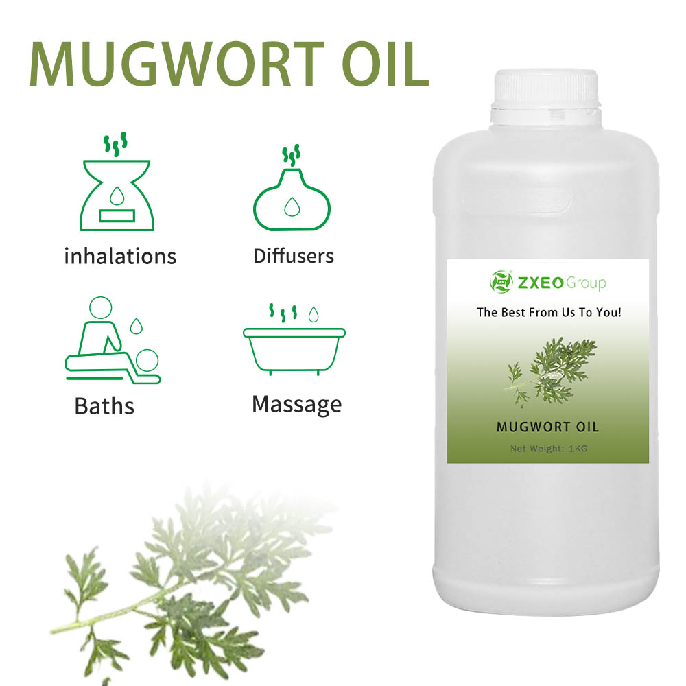 Hot Sale High Quality Wholesale Bulk Mugwort Oil Price Customized Pure Organic Armoise Oil