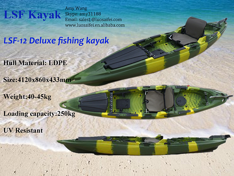 LSF Wholesale kayak pedal drive,pedal drive fishing kayak,kayak with foot pedal