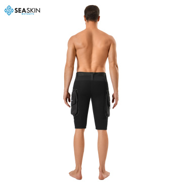 Seaskin 2mm neoprene selancar celana pendek untuk pria