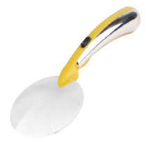 3*AG10 portable LED plastic lighting Magnifier