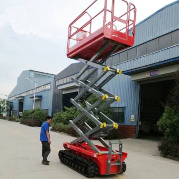 8m Hydraulic Caterpillar Band Track Scissor Lift Platform