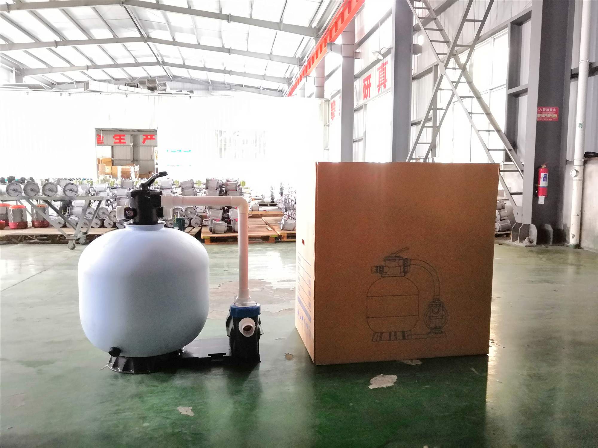 pressure sand filter/quartz sand filter/sand water filter