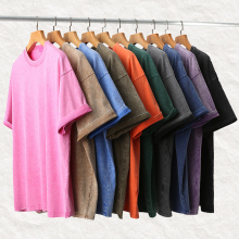 High-Quality Acid-Washed Tee Shirts: Vintage Oversized T-Shirts with Graphic Prints - Customizable Streetwear