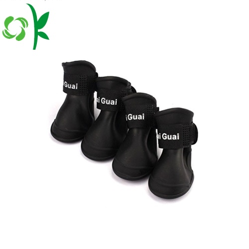 Zapatos para perros Summer Silicone Pet New Rain Boots