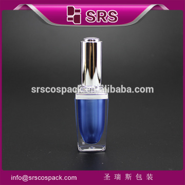 SRS high quality cosmetic acrylic 10ml 15ml empty acrylic nail containers