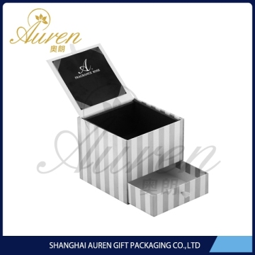 Stamping fashion paper jewelry bracelet gift box, bracelet paper jewelry box