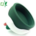 Giáng sinh Mug Silicone rò rỉ-Proof Cup nắp cốc cà phê