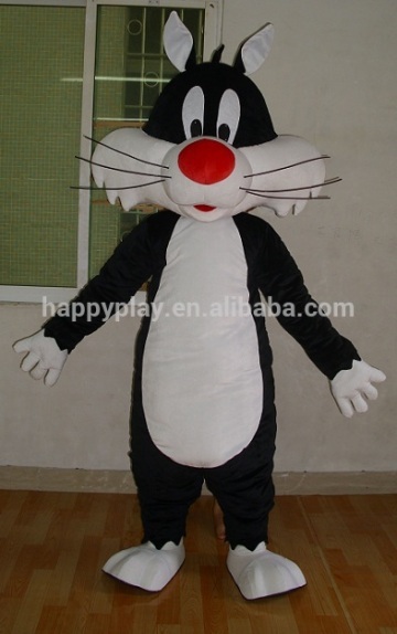 Funny rabbit cartoon mascot